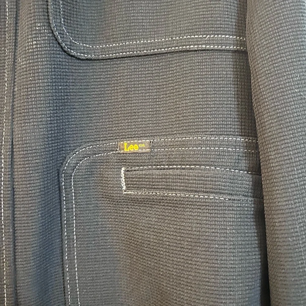 Vintage 90s Levi's Men's Black Jacket - Picture 2 of 4